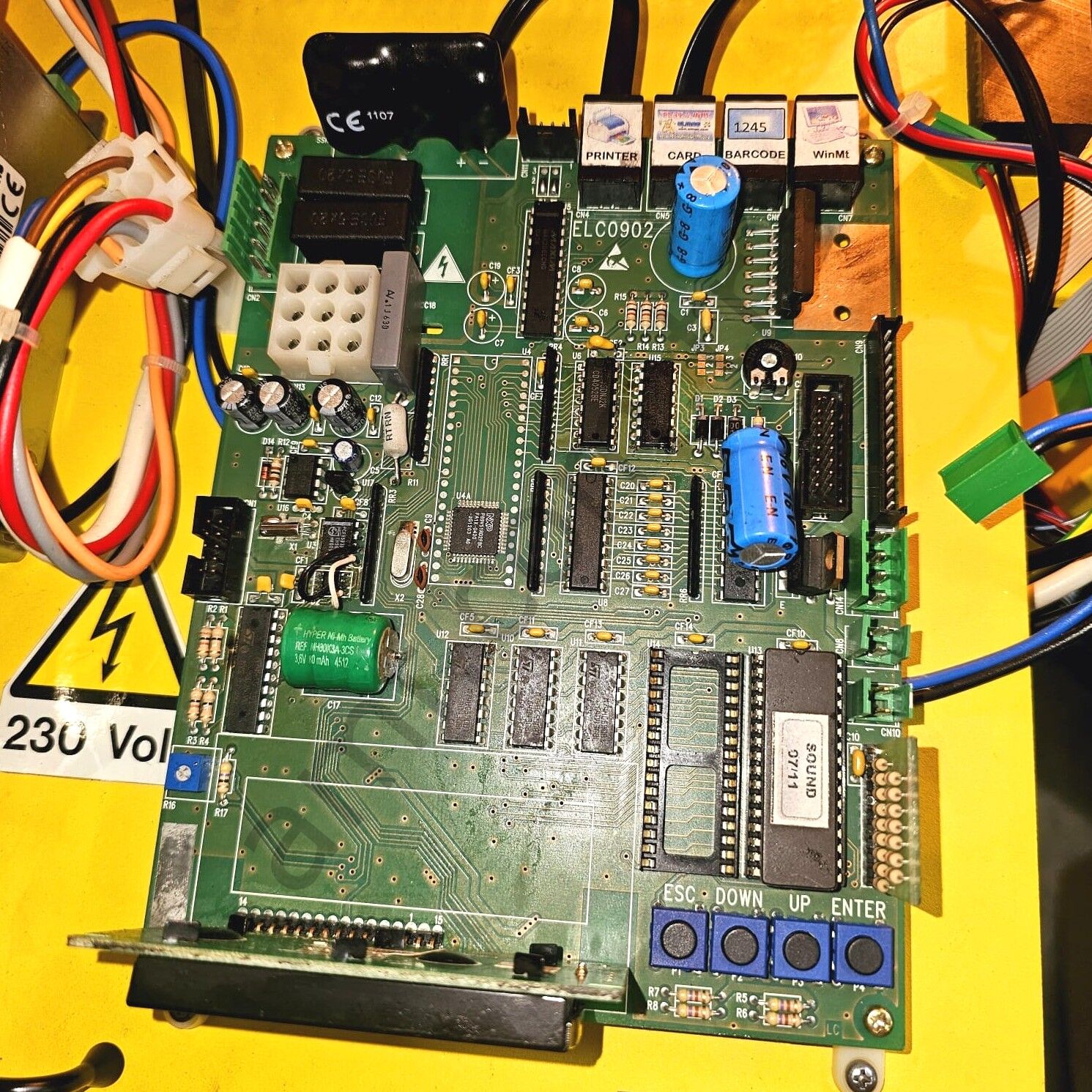 Galileo Ticket Eater Mainboard_SCHEL MANG.TP Galileo Ticket Eater_Anakart