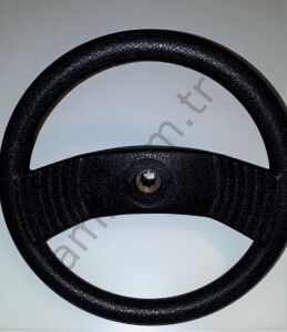 Polyuretan Black Steering Wheel_2B1075 Iepark Bumper Cars, Direksiyon