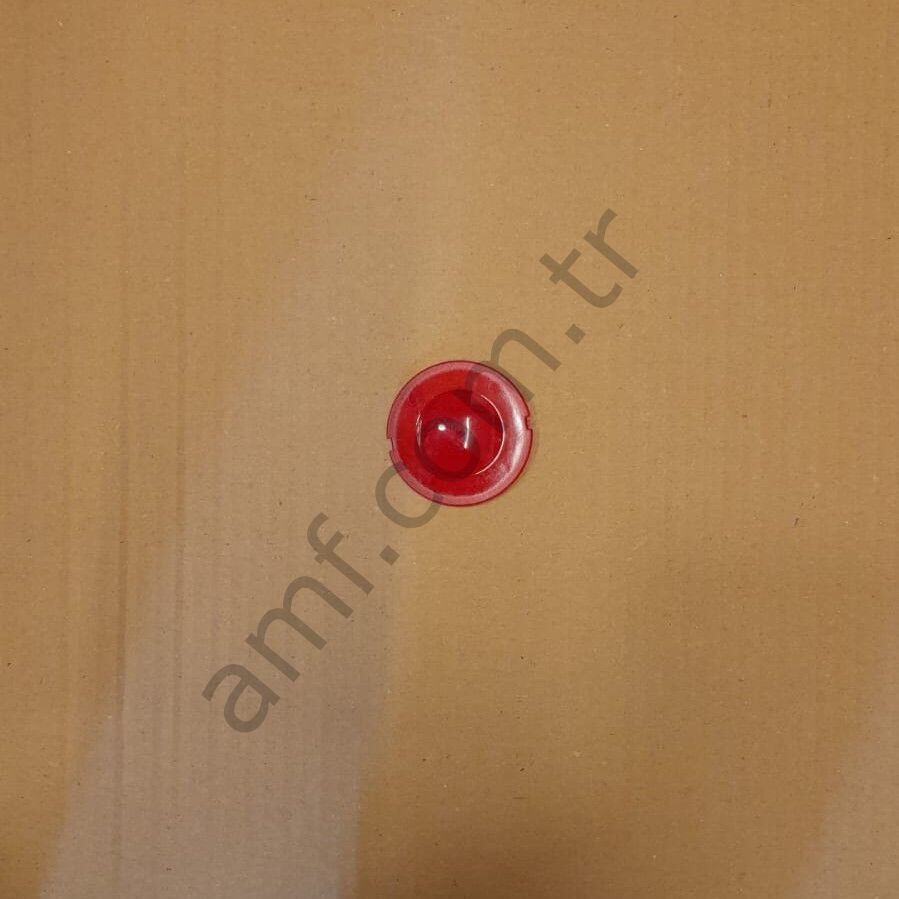 Red Diffuser Lens_2APA2300020 Iepark Bumper Cars, Orta Boy ÇArpışan Araba Işık Lens Kapağı Kırmızı