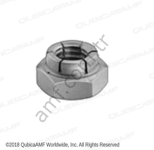 3/8-24 Nut Flex TN ( BG10 )_840066002 Sıkışma Tırnaklı Somun, 3/8-24