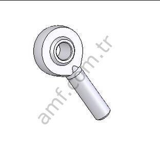 Rod End Fitting, Left Hand, 7/16_090005265 Rod Kolu Mafsalı, Sol, 7/16