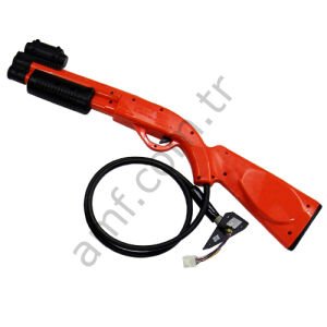 Sega Arcade Shotgun W/Speaker_99-50-343 Sega, Primeval Hunt_Tüfek Komple Turuncu