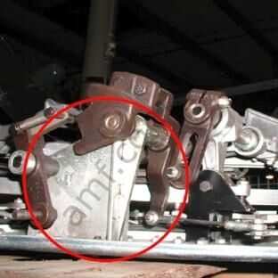 Table, Tie Rod Bracket_090005526 Üretimden kalkmıştır, dönüşüm kiti için :Bknz.610-070-303