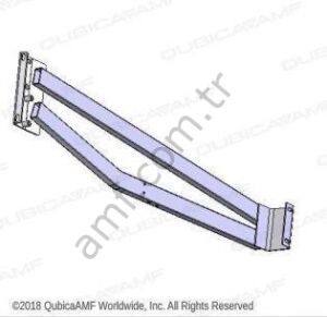 Frame Lh, Brace Weldment_090005646 Ön Makine Sol Çerçeve Parçası