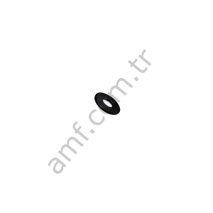Flat Washer 1/4 Black_948573102 Düz Siyah Pul 1/4
