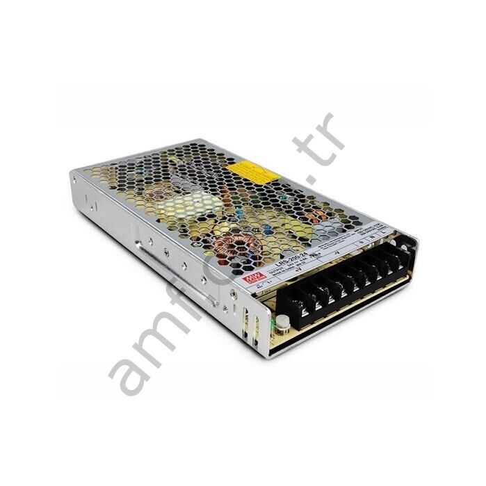 Power Supply 12V 17A, Mean Well Elektrik Güç Kaynağı 12Volt 17Amper