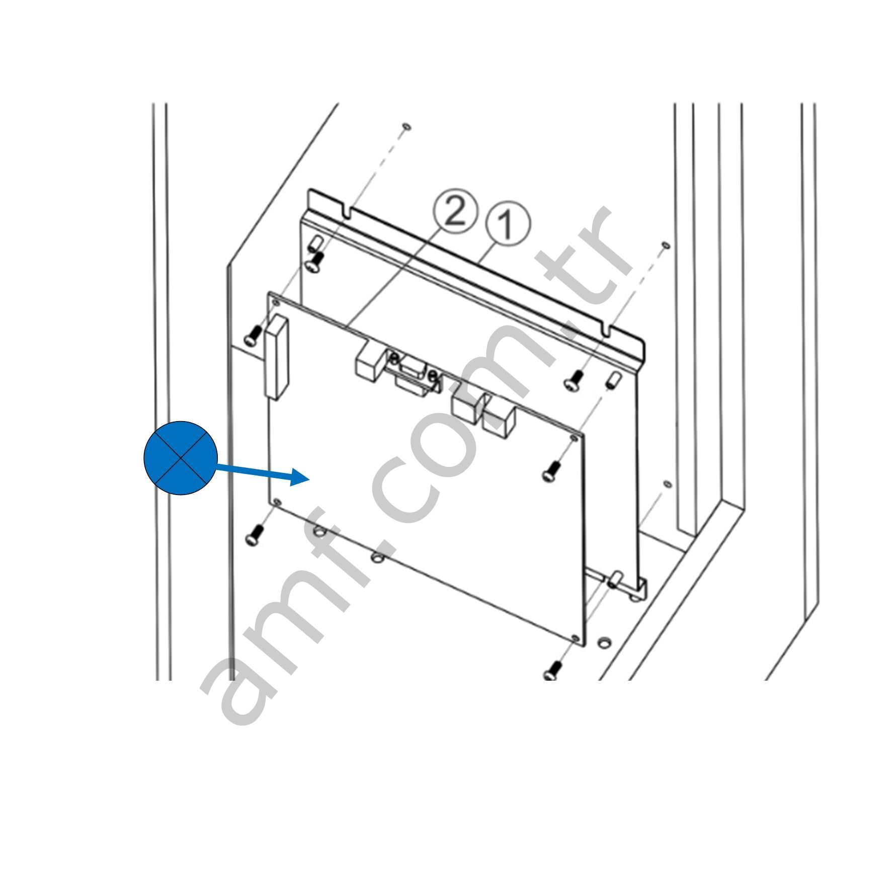 Incredibowl Main Board_5941-16500101 Incredibowl, Anakartı