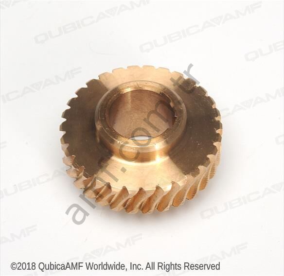 Backend GearBox,  Gear Worm 5/1 & 50Hz_785503018 Arka Redüktör Sarı Dişli / 090-004-506&507  de kullanılır.