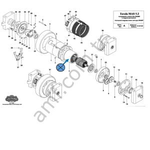 Motor Armature_2B1117MP Iepark Bumper Cars