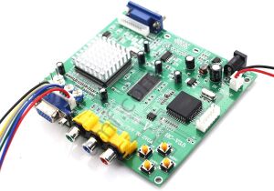 Vga Video Converter Single Output_GBS-8200 Video Çevirici, CGA/EGA/YUV/RGB to VGA