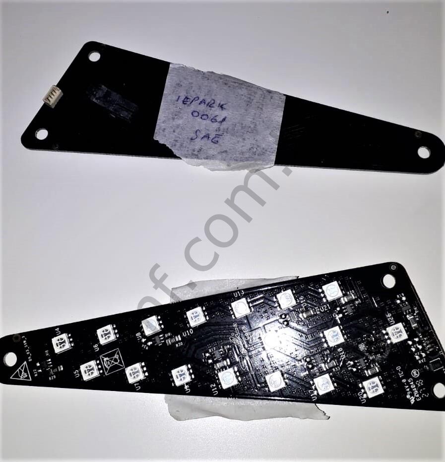 Right, Front-Rear Led Panel_2CN05010020 Iepark Bumper Cars, Ön arka Sağ Led Kartı