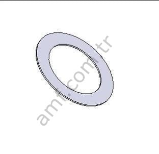 Flat WasherInch 1.29x1.88x0.03,  Black _070011819 Düz Pul