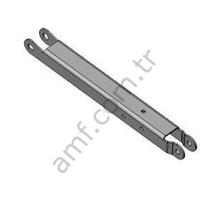 Steel Sweep Link Upper/Lower_090006132 Süpürge Takoz Takılan Bağlantı Elemanı, Metal, 90xli Süpürge Kolu