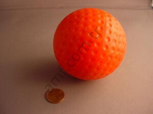 Baytek Ball Bowler Games Hard Ball Orange_A5BA2005 Baytek, Ball Bowler Games; Top Turuncu Sert