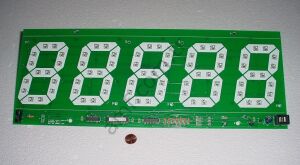 Baytek 5 Digit Display_AACB2200 Baytek, Ball Bowler Games;, 5 Digit Display