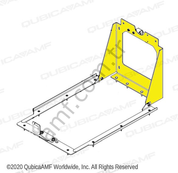 Harmony Rack Bezel Support Assm._254001057 Harmony Ball Return, Çerçeve Destek Tertibatı
