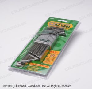 Hex Key Set 13 Pcs, Inches_792503017 İnç Alyan Takımı 13 Parça