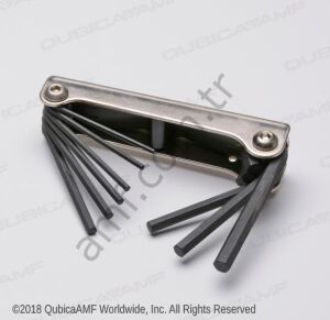 Hex Key Set 9 Pcs, Inches_792503051 İnç Alyan Takımı 9 Parça