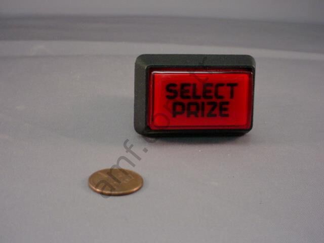 Push Button, Rectangle, Red,Select Prize_A5PBAC001 Baytek Games, Dikdörtgen, Kırmızı, Hediye Seçme Butonu