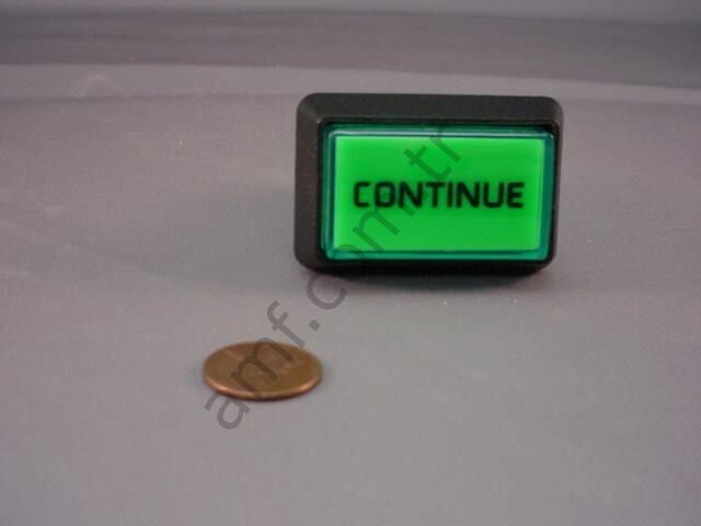Push Button, Rectangle,Green, Continue_A5PBAC002 Baytek Games, Dikdörtgen, Yeşil, İşleme Başla Butonu