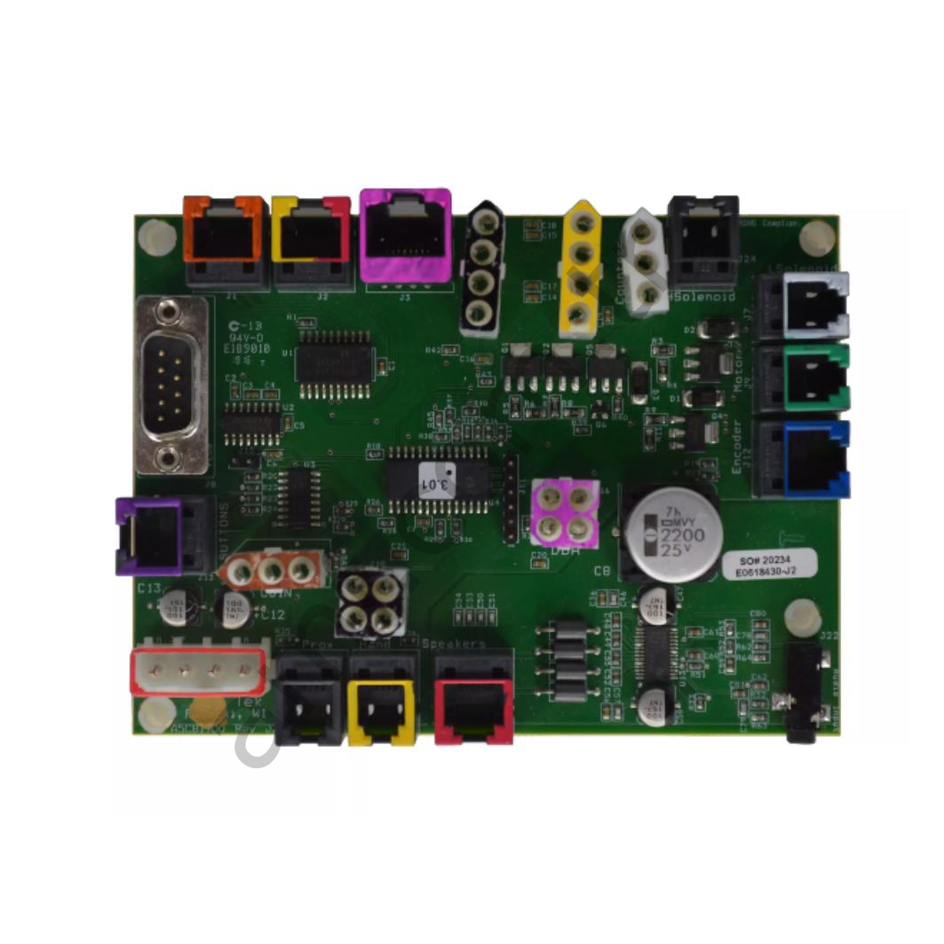 Baytek Big Bass Wheel Circuit Board_ AACB1900AMP Big Bass Wheel, IO Kartı