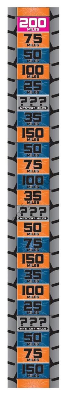 Bike Rally, Decal Wheel Front_A5DE4718 Bike Rally, Tambur Ön Çıkartma, Stiker