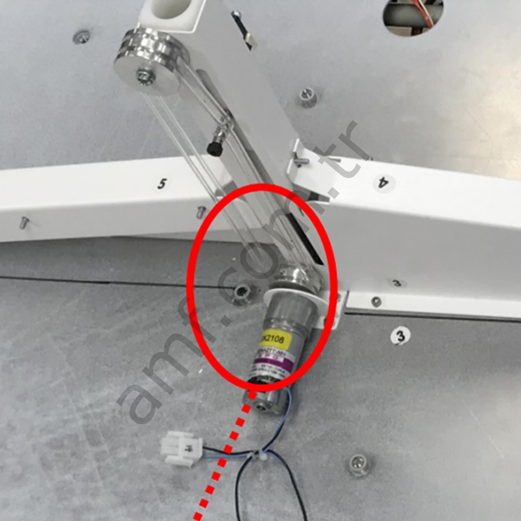 Assy Elevator Gear&Motor_SK2108X Super Kixx, Top Çıkarma Redüktörlü Motoru, 12Volt 106Rpm