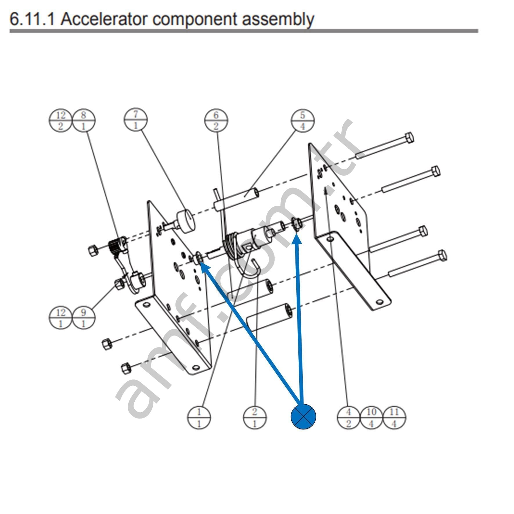 Pom Gasket_SRH-0901C01 Storm Racer, Pedal Dişli Şaftı İçin Yüzük