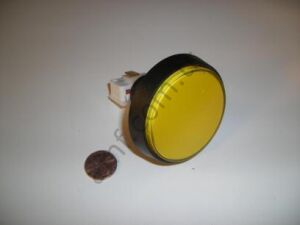 Push Button 2'' Lighted_A5PB7300 Chameleon Paradize,, X, Buton 50.8mm, Sarı, Düz