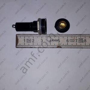 Silindirik Cam, Seramik Sigorta Yuvası 6x30mm Elektrik Şebekesi Malzemeleri