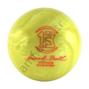 Bowling Ball, Ure Pearl 13Lbs, X Large Hole, Lemon QubicaAMF Bowling Topu 13 No, X Büyük Delik, Limon Sarısı