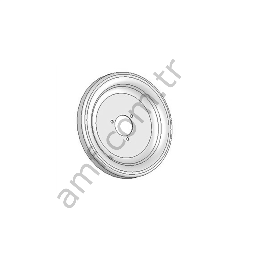 Ball Return Pulley Wheel_ST250001133 Ballreturn, Profile, Büyük Kanallı Kayış Kasnağı 11.75 Inch