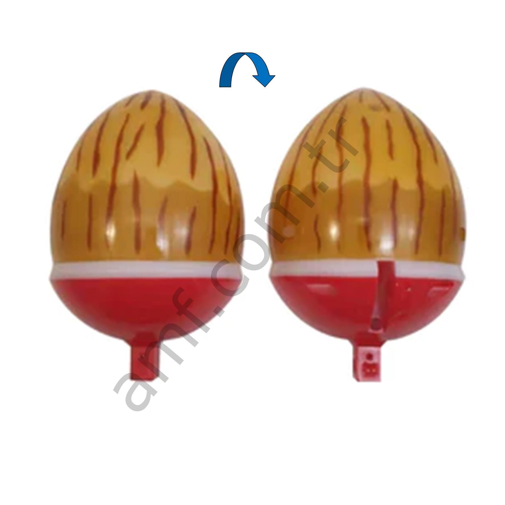 Shell Set_20611702012&20611702013 Coconut Bash, Hindistan Cevizi Plastik Seti