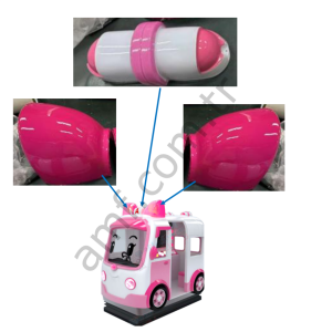 Amber Bus Pvc Cover Set Amper Bus, Üst Plastik Parça Seti