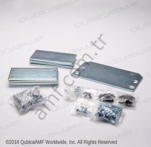 Rail Track Hardware Kit_049006363 Top Geri Dönüş Ray Bağlantısı Plakaları Seti