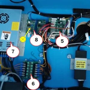 Shaking Testing Board_P165-0504-00/29731206001 Pogo Jump, Sallanma Testi Kartı
