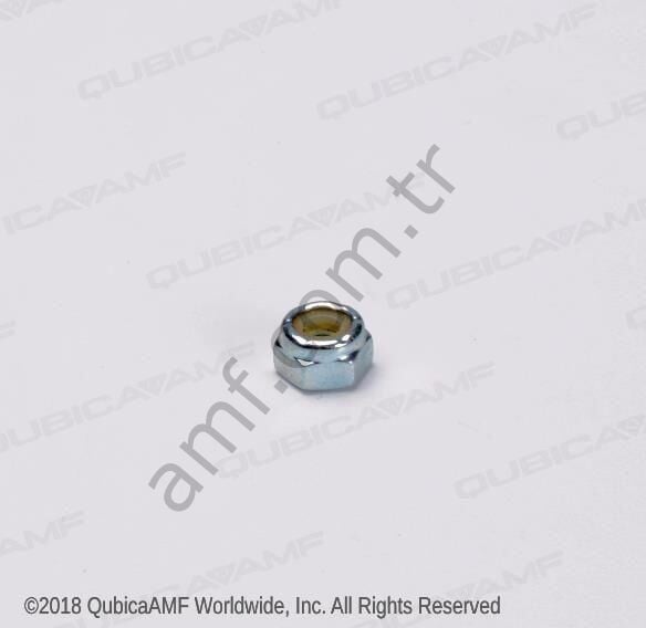 Hex Lock Nut, 10-32, Zinc Finish_7036001032000 Tms, Fiberli Somun, UNF028