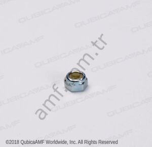 Hex Lock Nut, 10-32, Zinc Finish_7036001032000 Tms, Fiberli Somun, UNF028