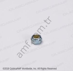 Hex Lock Nut, 10-32, Zinc Finish_7036001032000 Tms, Fiberli Somun, UNF028