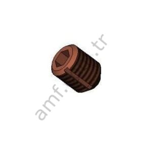 Set Screw, Hex Socket 1/4-28x0.31,_807650050 Ayar Vidası, Soket Başlı 1/4-28x0.31