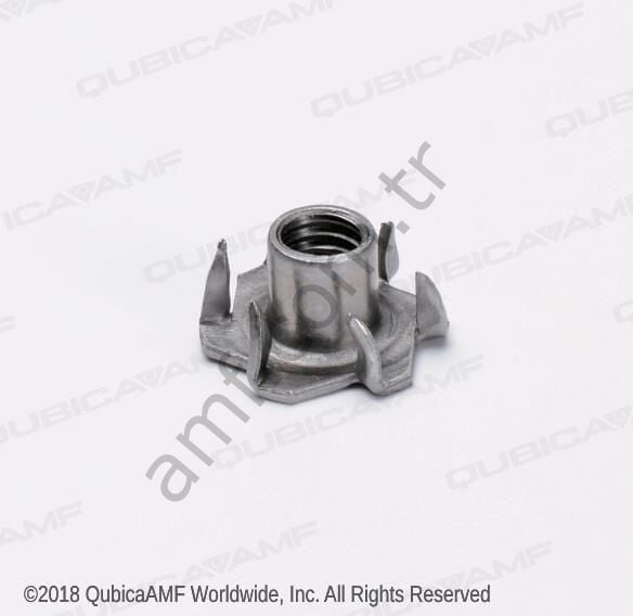 Tee Nut, 3/8-16_7045003716043 Tms, Ahşap Saplamalı Tırnaklı T Vida Yuvası, Somun