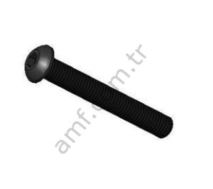 Cap Screw, Button Head 1/4-20 x 1 3/4_808549285 Durabin, Buton Başlı Civata /4-20 x 1 3/4