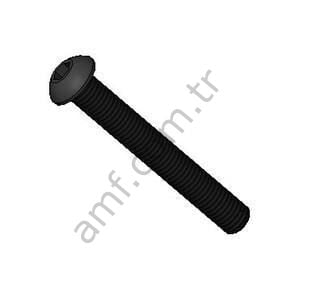 Cap Screw, Button Head, 5/16-18x2-1/4_808557361 Buton Başlı Civata, 5/16-18x2-1/4''