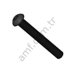 Cap Screw, Button Head, 5/16-18x2-1/4_808557361 Buton Başlı Civata, 5/16-18x2-1/4''