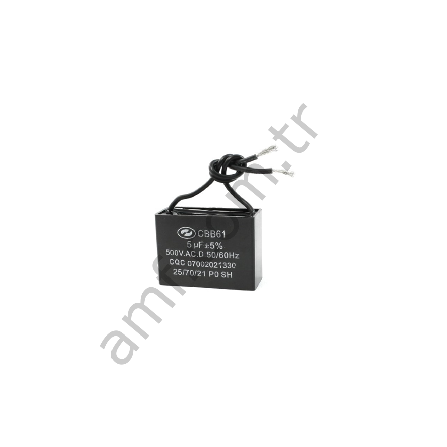 CBB61 5uF 500v MotorCondenser Jeep Car, Motor Kondansatörü