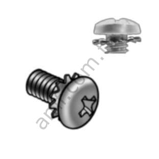 Screw 8-32 x 3/8 SMRD (BG10)_818233062 Top Başlı Civata, Yıldız Başlı, 8-32 x 3/8