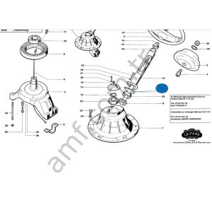 Mid Size Car, Steering Clumn Shim_2B1134S Iepark Bumper Cars, Orta Boy Direksiyon Mili Alt Aralayıcısı