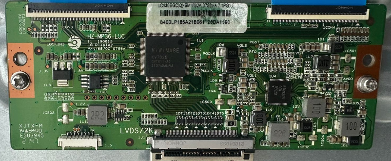 T-Con Pcb_LC430EQY-SLA2&LC430EGO(Q)SM All Stars Basketball, Monitör Kartı Tcon ( LC430EGO(Q)SM )