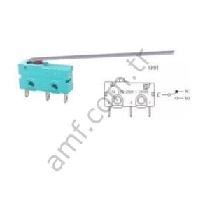 Switch 50mm Uzun Paletli, 10x20mm_KW4-ZDF100 Sviç, Palet Boyu 50mm, Gövde 10x20mm