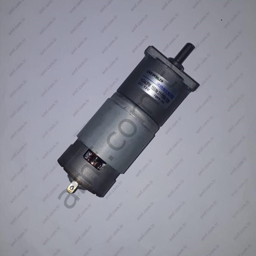 Redüktörlü Motor Dc12V 30 Rpm KGA42FM Gear&Motor  Dc12V 30 Rpm KGA42FM